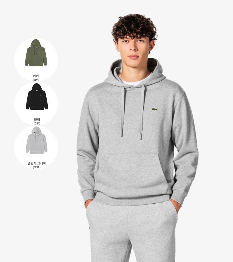 男款【WE ARE】韓國LACOSTE鱷魚連帽大學T衛衣SH398E55N