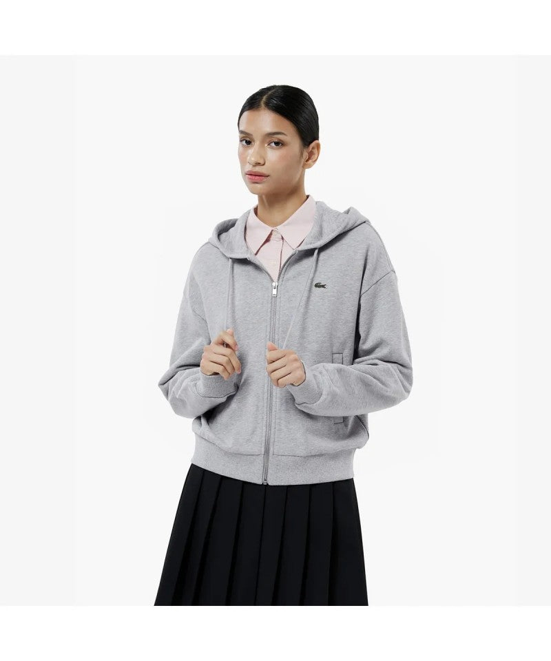 女款【WE ARE】韓國LACOSTE鱷魚拉鏈連帽外套SF279E55N