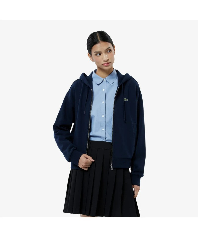 女款【WE ARE】韓國LACOSTE鱷魚拉鏈連帽外套SF279E55N