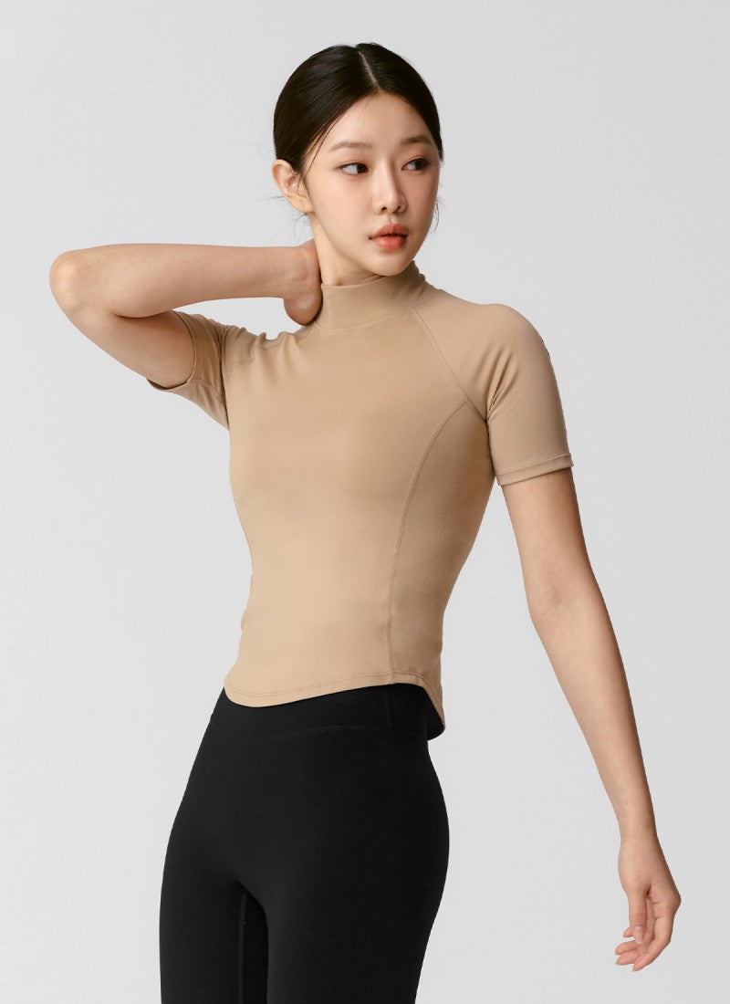 兩件＄1300！大茜選品【WE ARE】韓國Xexymix 女款立領短袖打底上衣 XWFST04J3