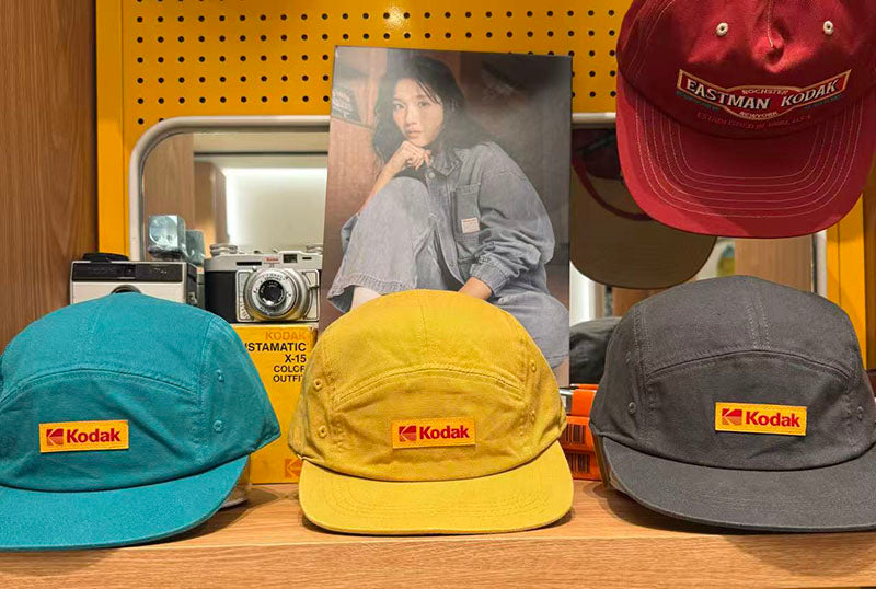 【WE ARE】韓國KODAK柯達 休閒棒球帽平沿帽K6343LCP64