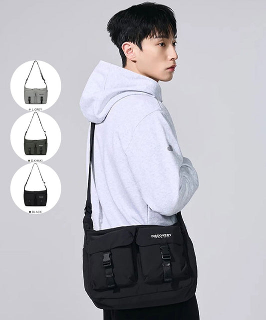 【WE ARE】韓國Discovery休閒單肩斜挎包DXCR4066N