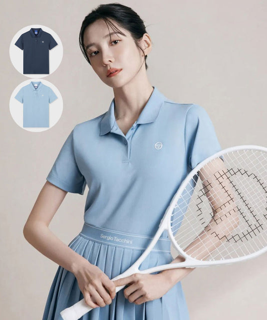 女款【WE ARE】韓國SERGIO TACCHINI翻領polo衫TWPQ10961