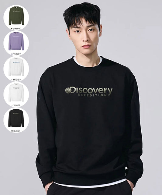 【WE ARE】韓國Discovery大標經典大學T衛衣DXMT31061