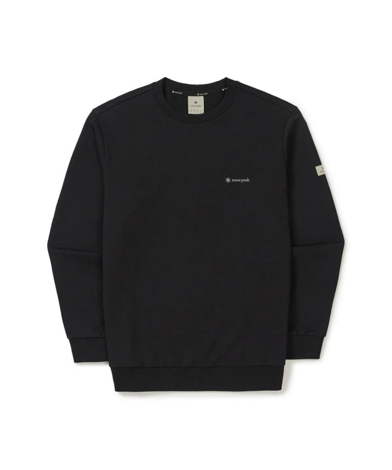 男款【WE ARE】韓國snow peak雪峰手臂布標大學T S26SMFHT50