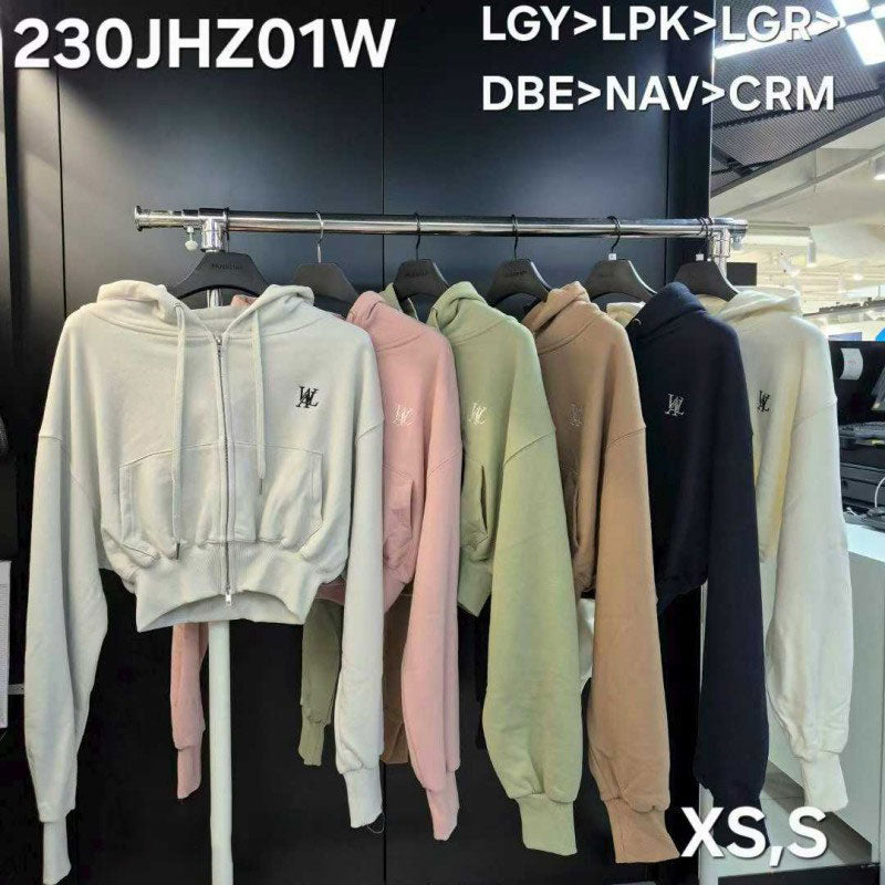 女款【WE ARE】韓國WAL WOOALONG短版連帽外套WL230JHZ01W