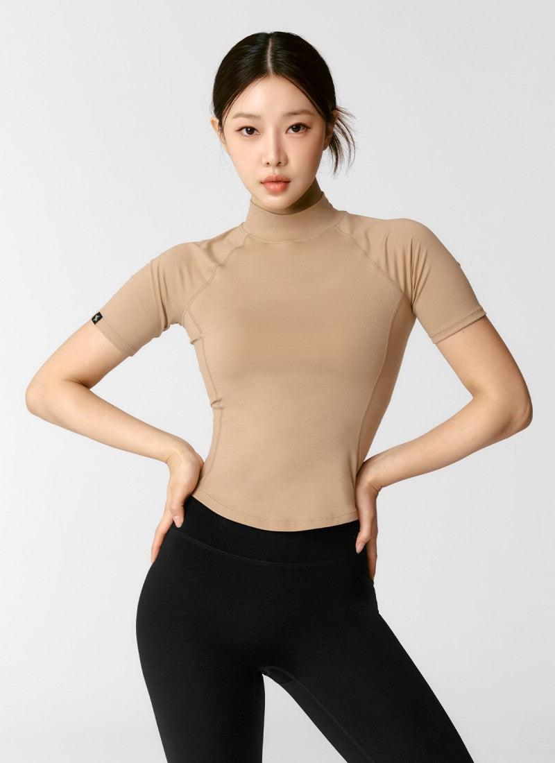 兩件＄1300！大茜選品【WE ARE】韓國Xexymix 女款立領短袖打底上衣 XWFST04J3