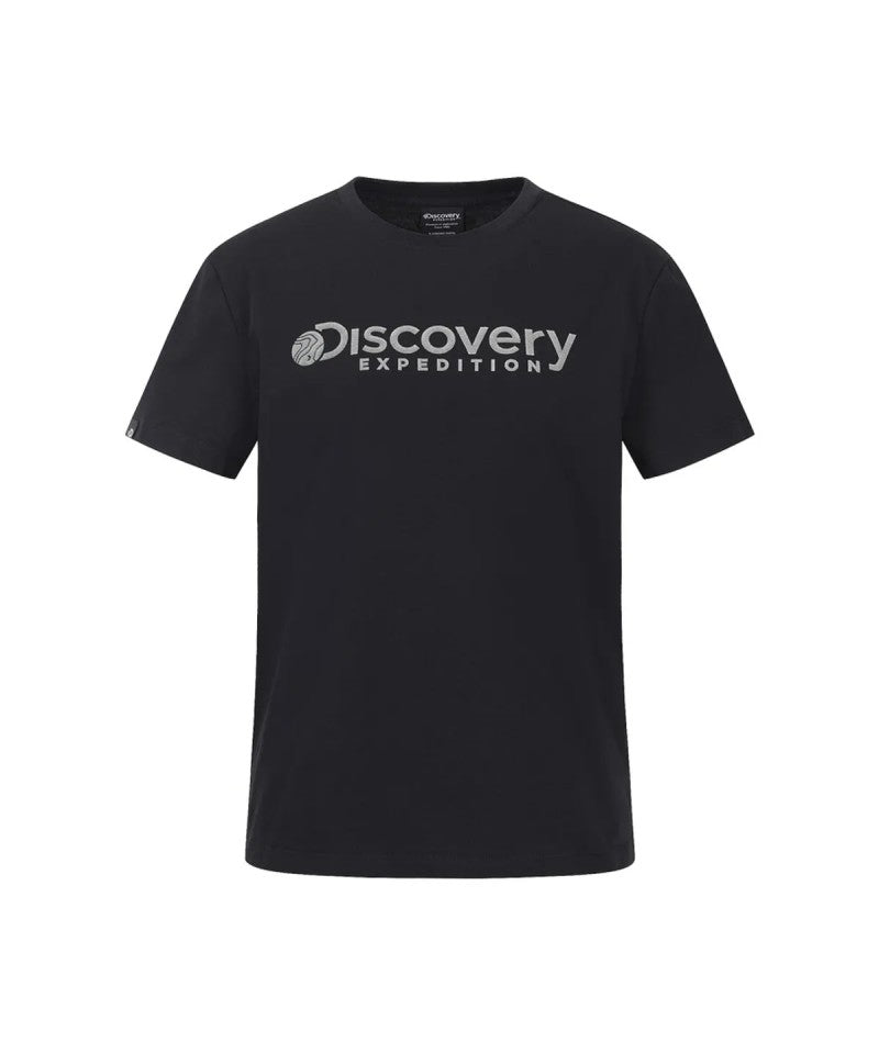 800那件！女款【WE ARE】韓國Discovery sorona涼感防曬經典大logo短袖T恤DWRS72063