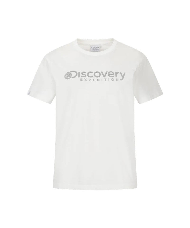 800那件！女款【WE ARE】韓國Discovery sorona涼感防曬經典大logo短袖T恤DWRS72063