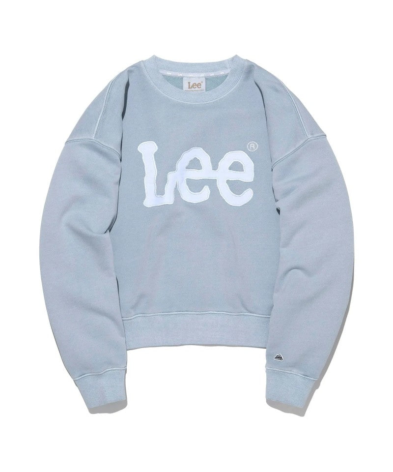 女款【WE ARE】韓國LEE休閒圓領大學T衛衣LE2601CR60