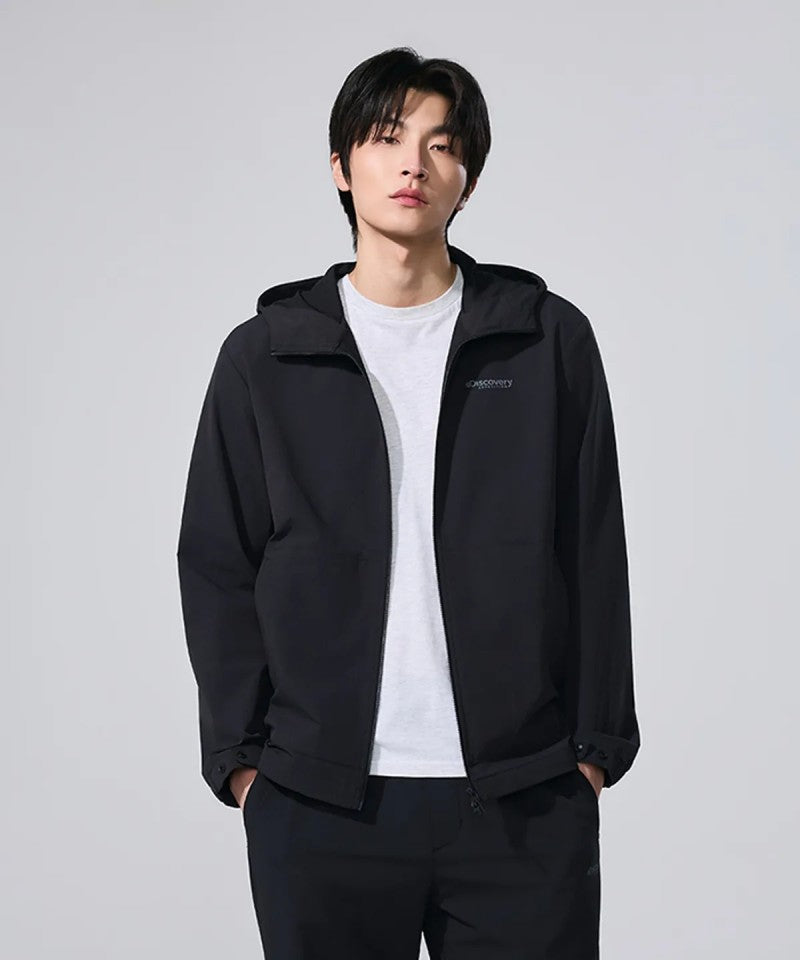 男款【WE ARE】韓國Discovery休閒連帽外套DMTR31061