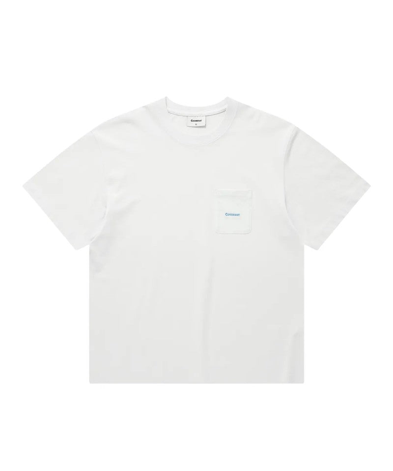 【WE ARE】韓國COVERNAT休閒口袋短袖T恤 CO2602ST06