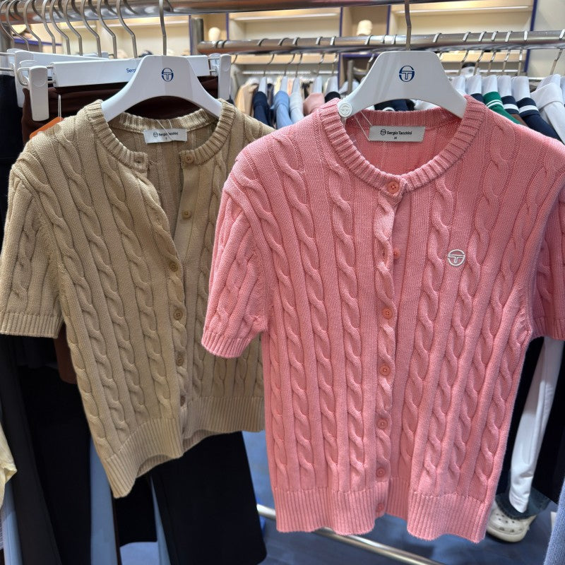 【WE ARE】韓國SERGIO TACCHINI休閒短袖針織衫TWKC30261