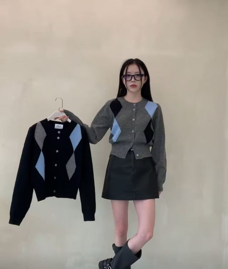 大茜選品【WE ARE】韓國 學院風針織衫 20251026-15