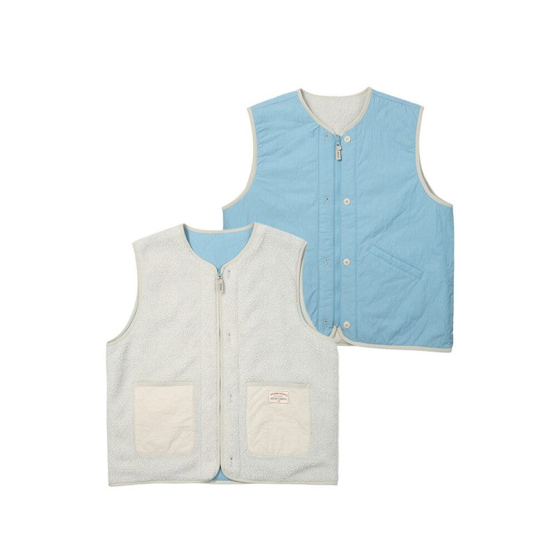 【WE ARE】韓國KODAK柯達馬夾羊羔毛雙面背心馬甲K5323LFV93