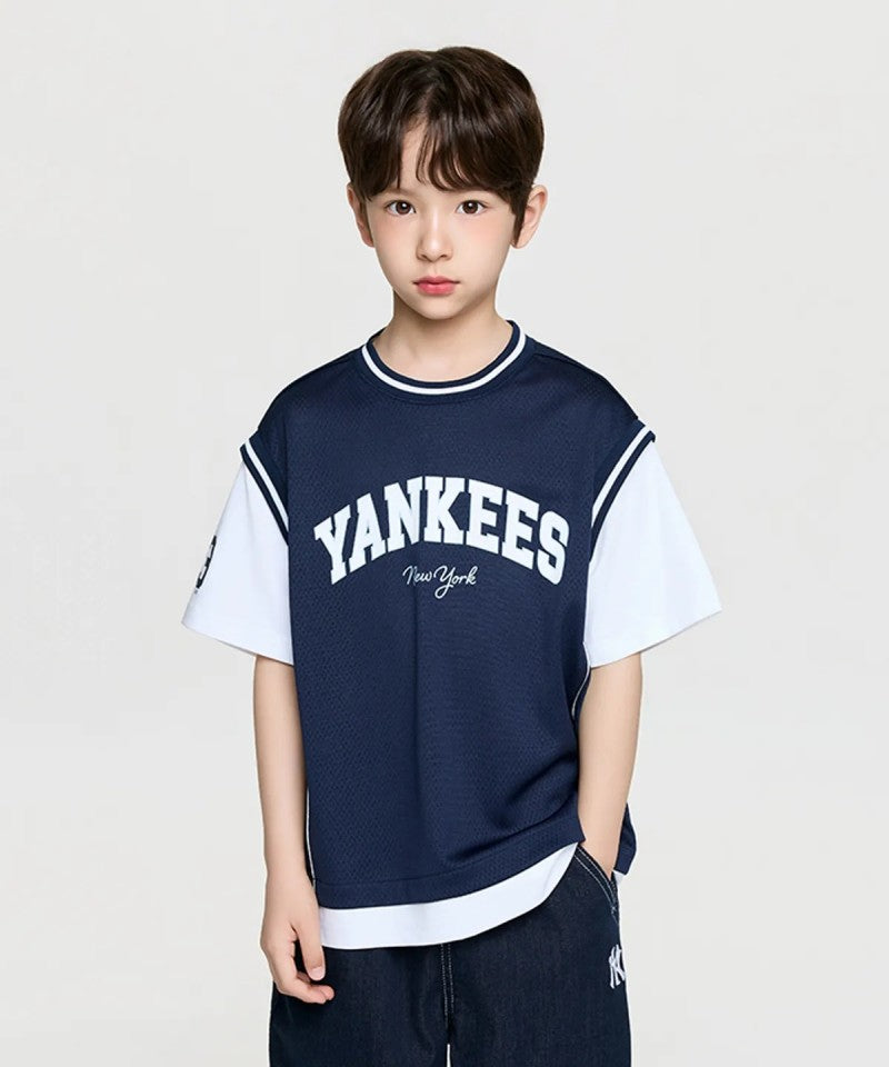 【WE ARE】韓國MLB KIDS休閒短袖T恤7ATSV0363