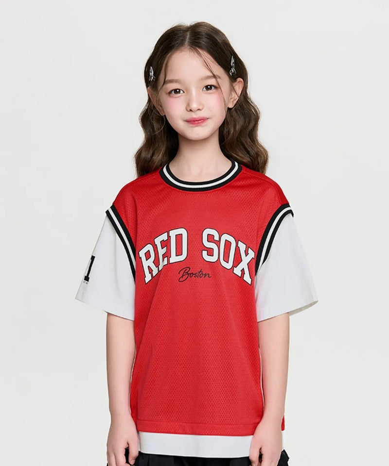【WE ARE】韓國MLB KIDS休閒短袖T恤7ATSV0363