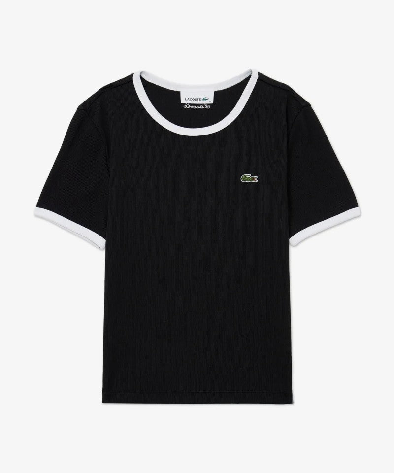 鱷魚折扣款 女款【WE ARE】韓國LACOSTE短袖T恤TF902E56G