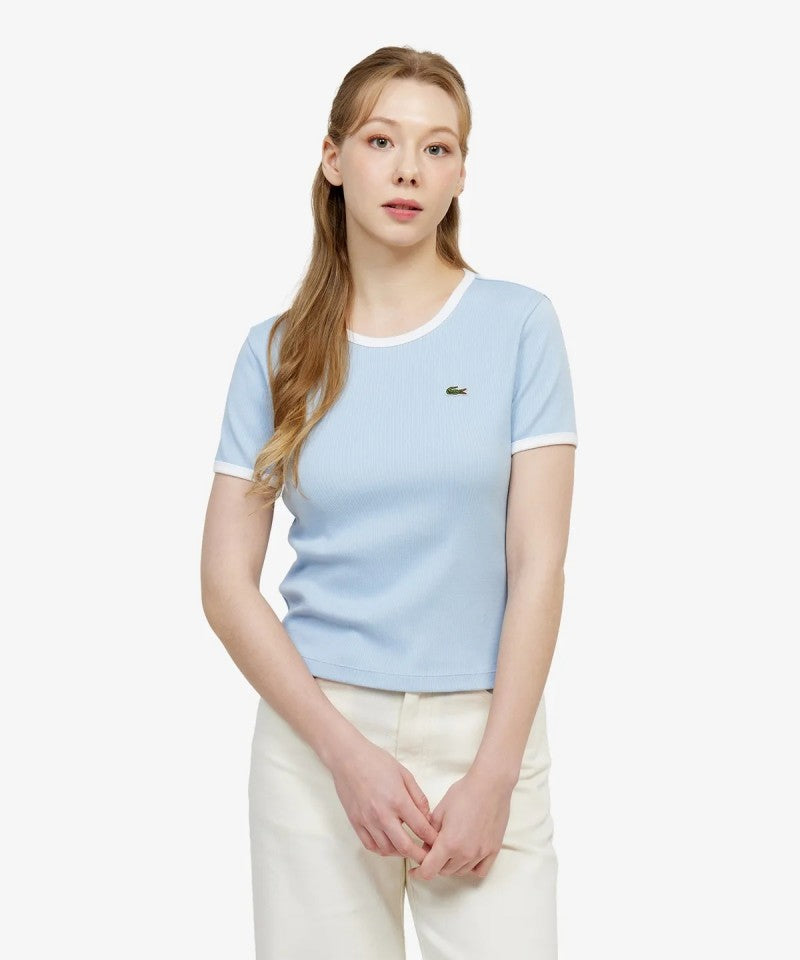 鱷魚折扣款 女款【WE ARE】韓國LACOSTE短袖T恤TF902E56G