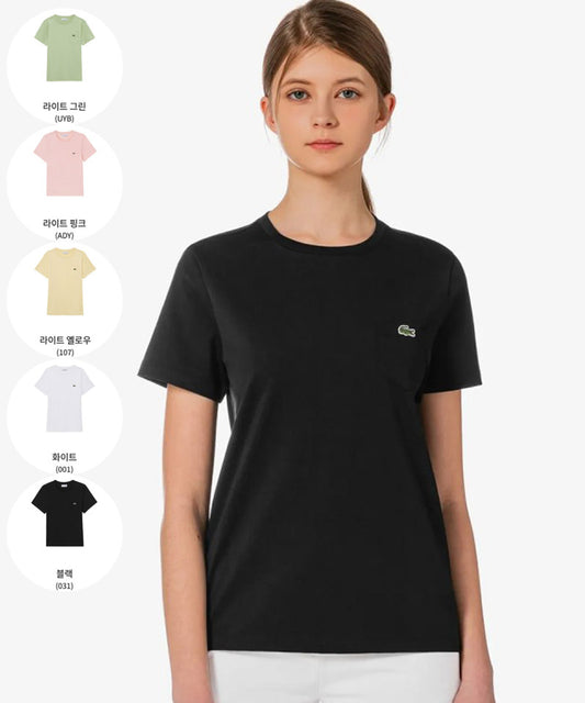 鱷魚折扣款 女款【WE ARE】韓國LACOSTE短袖T恤TF556E56G