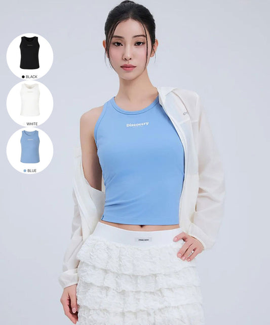女款【WE ARE】韓國Discovery圓領運動背心DWBR43061