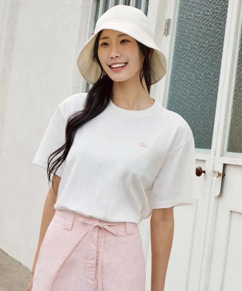 鱷魚折扣款 女款【WE ARE】韓國LACOSTE短袖T恤TF937E56G
