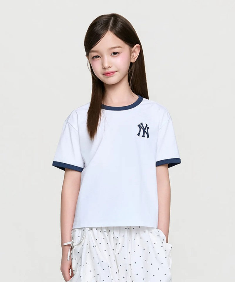 【WE ARE】韓國MLB KIDS休閒短袖T恤7FTSL0463