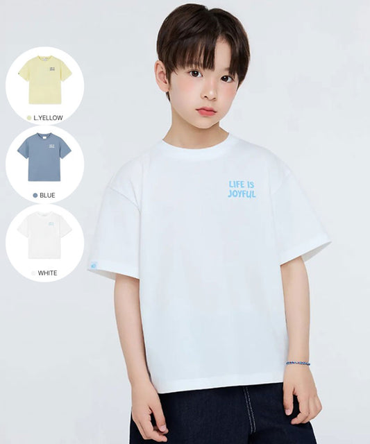 兒童款【WE ARE】韓國Discovery KIDS休閒背面山圖案短袖T恤 DKRS72063