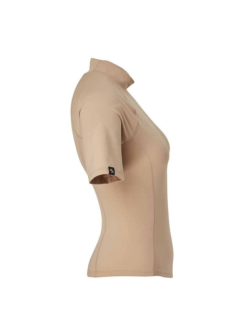 兩件＄1300！大茜選品【WE ARE】韓國Xexymix 女款立領短袖打底上衣 XWFST04J3