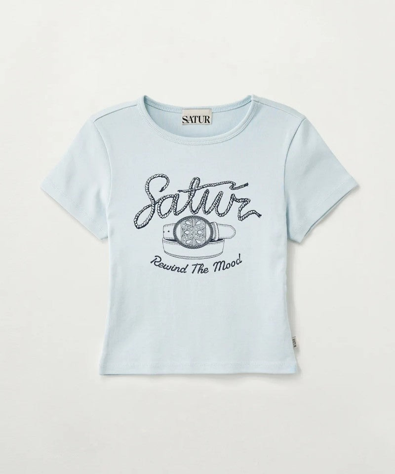 Satur折扣款 女款【WE ARE】韓國Satur休閒短袖T恤SA262WTS12