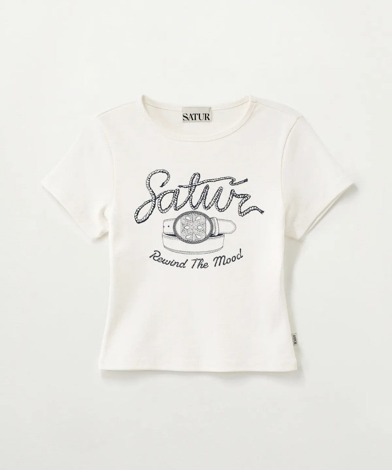 Satur折扣款 女款【WE ARE】韓國Satur休閒短袖T恤SA262WTS12