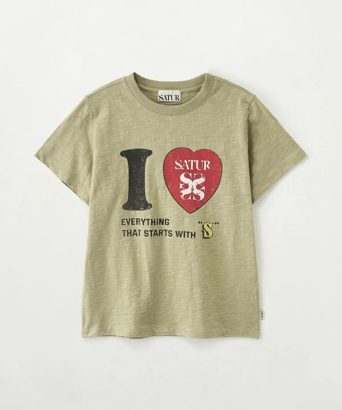 Satur折扣款女款【WE ARE】韓國Satur休閒短袖T恤SA262WTS08