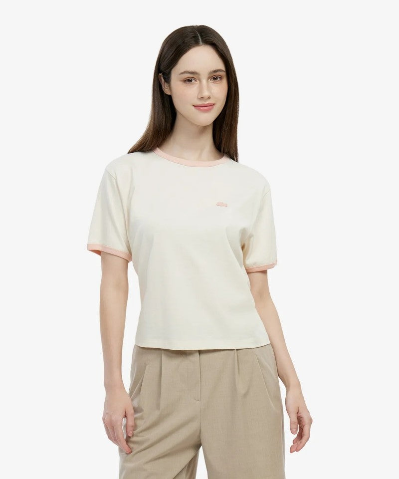 女款【WE ARE】韓國LACOSTE鱷魚短袖T恤TF703E56G