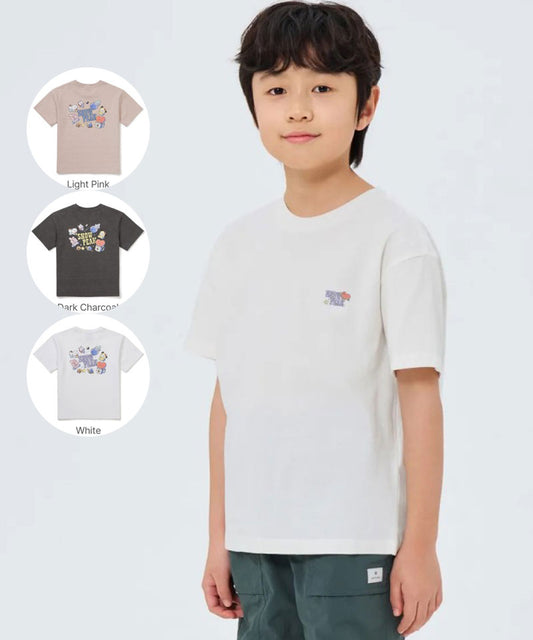 BT21聯名款 兒童款【WE ARE】韓國雪峰SNOW PEAK KIDS短袖T恤S26MKFTS93