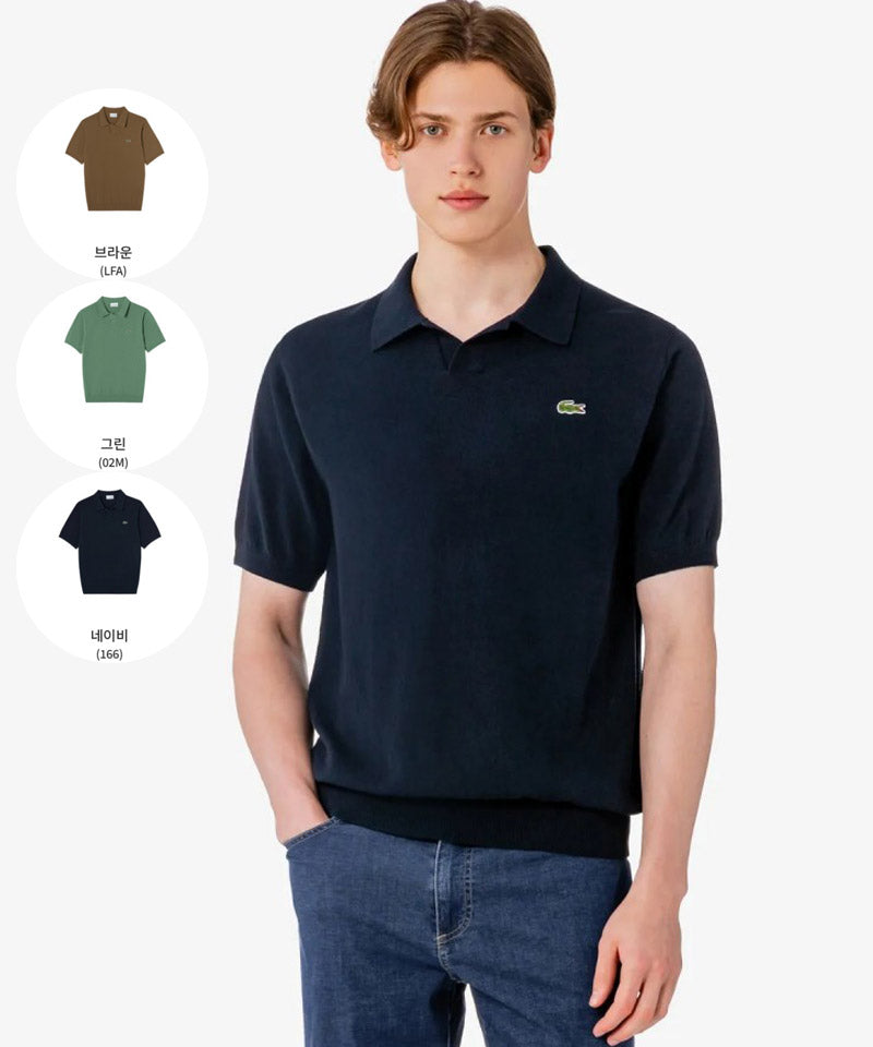 男款【WE ARE】韓國LACOSTE鱷魚短袖T恤PH374E56G