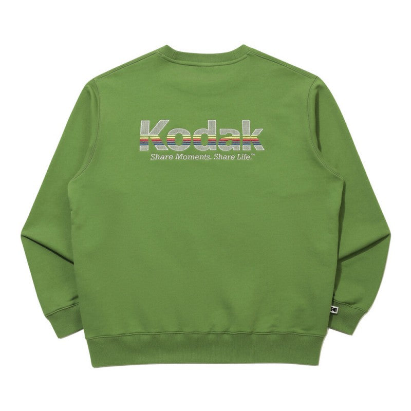 【WE ARE】韓國KODAK柯達圓領大學T衛衣K6123LFSP1