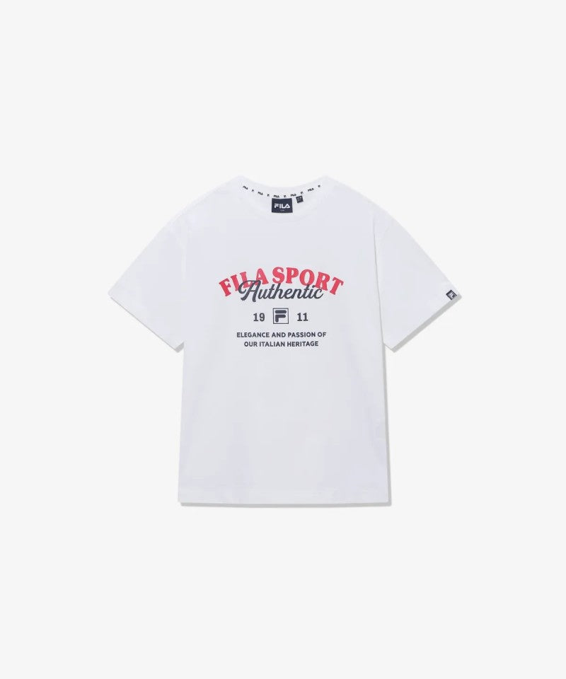 【WE ARE】韓國FILA KIDS休閒短袖T恤FK262RS07X002