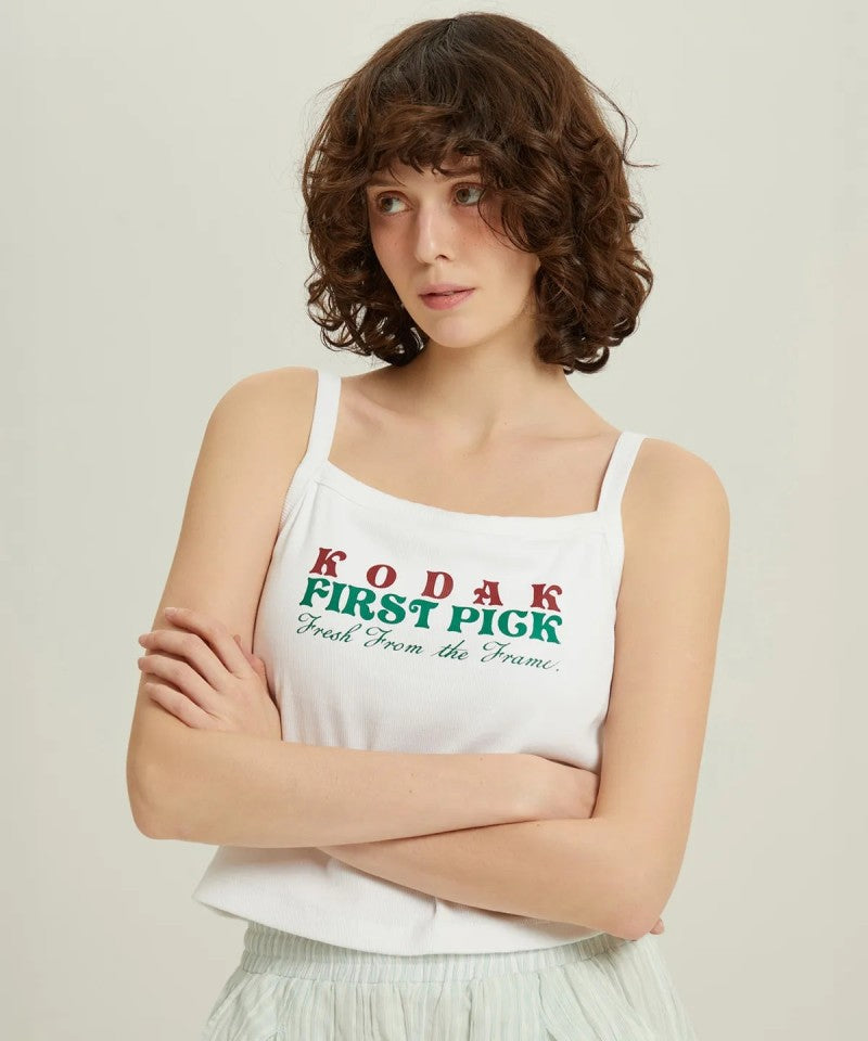 女款【WE ARE】韓國KODAK柯達休閒吊帶背心K6222LSL54