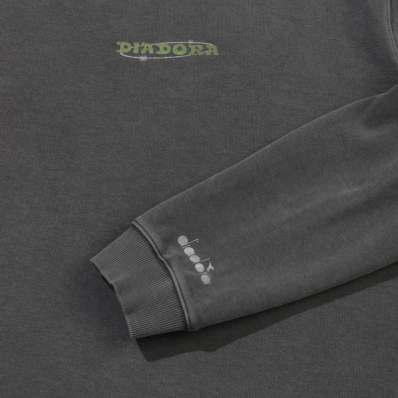 【WE ARE】韓國Diadora休閒大學T衛衣D6123LFS24