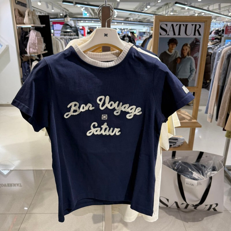 Satur折扣款 女款【WE ARE】韓國Satur短袖T恤SA252WTS01