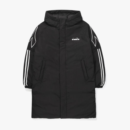 【WE ARE】韓國Diadora連帽長款羽絨服D5423LPJ93