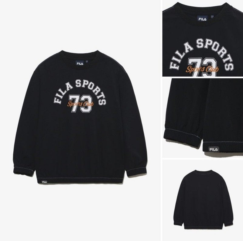 【WE ARE】韓國FILA KIDSsorona長袖+工裝褲+短袖三件組套裝 FK253FS07X002