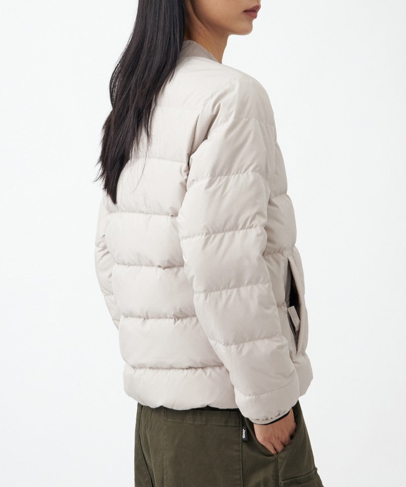 【WE ARE】韓國JEEP 異材質衣領鴨絨羽絨防潑水外套  JQ4JPU491