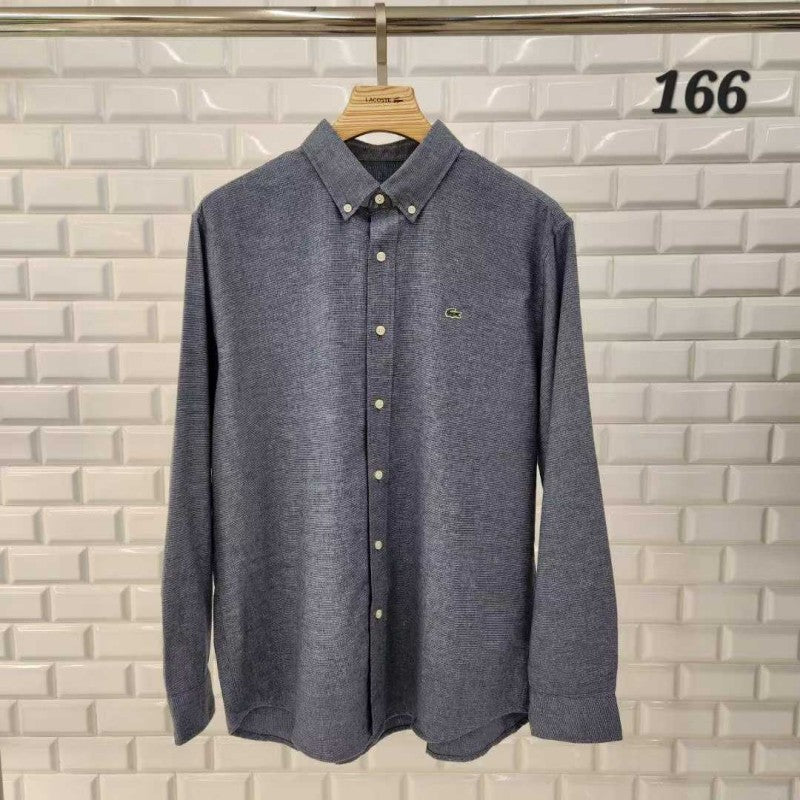 男款【WE ARE】韓國LACOSTE鱷魚襯衫CH300E55N