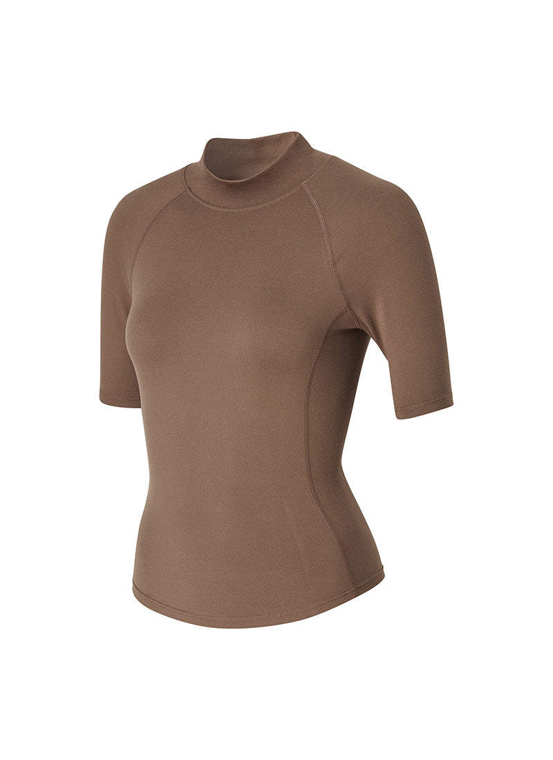 兩件＄1300！大茜選品【WE ARE】韓國Xexymix 女款立領短袖打底上衣 XWFST04J3