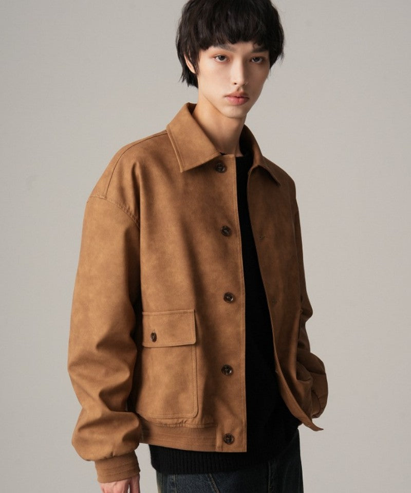 大茜選品【WE ARE】韓國Avandress 麂皮夾克