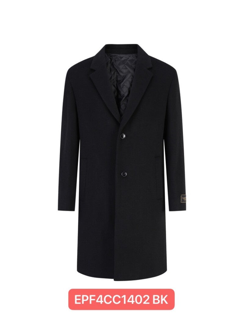 崔宇植同款【WE ARE】韓國M計畫羊毛混紡大衣EPF4CC1402