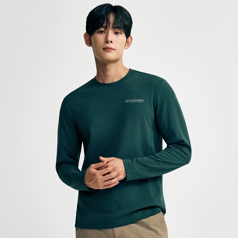 *Dis特價款* 男款【WE ARE】韓國Discovery長袖T恤DMRL33054