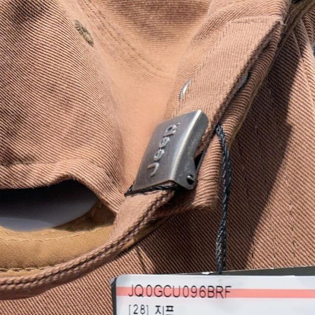 【WE ARE】韓國JEEP刺繡logo棒球帽JQ0GCU096