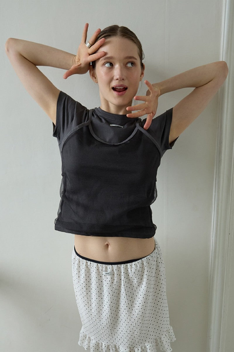 16個顏色【WE ARE】韓國Leterie休閒長袖時尚T恤LONGSLEEVEBUSTIERLAYEREDTSHIRT/BUSTIERLAYEREDTSHIRT